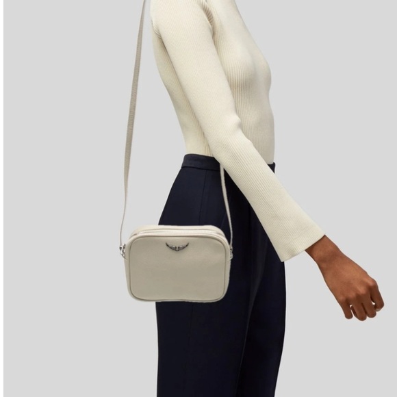 Zadig & VoltaireCrossbody Boxy Wings Leather Shoulder Bag NWT - Picture 1 of 7